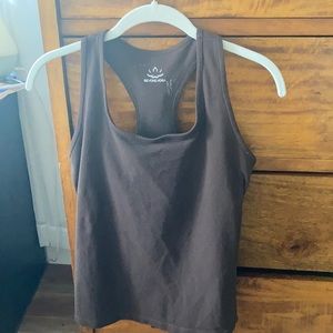 Beyond Yoga workout top with built in bra